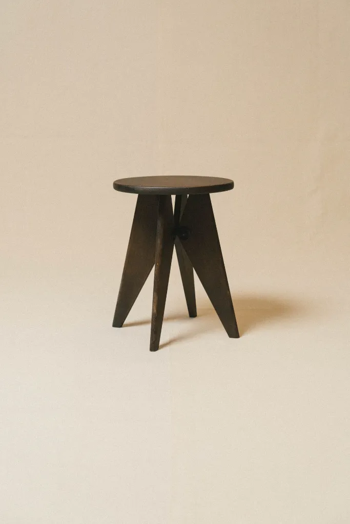 Tabouret Bois - Dark Oak