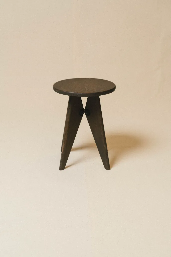 Tabouret Bois - Dark Oak