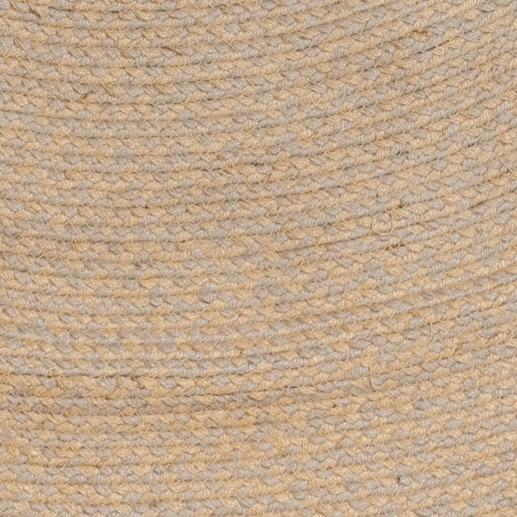 Bicolor Round Rug