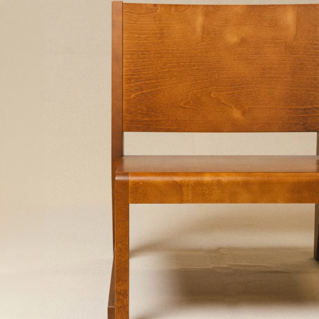 Easy Chair - Warm Brown