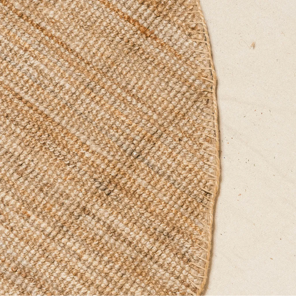 Jute Round Rug - Central