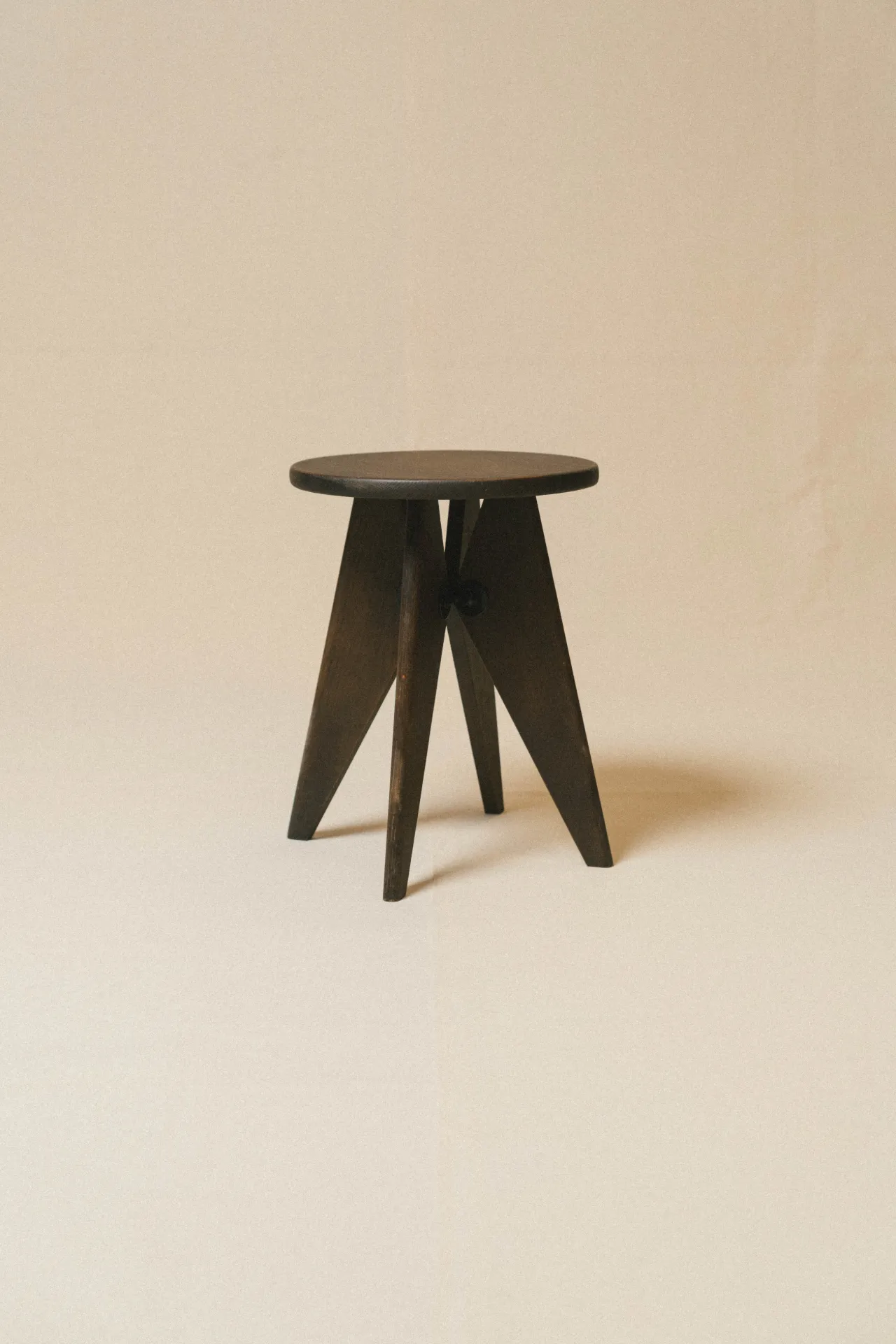 Tabouret Bois - Dark Oak