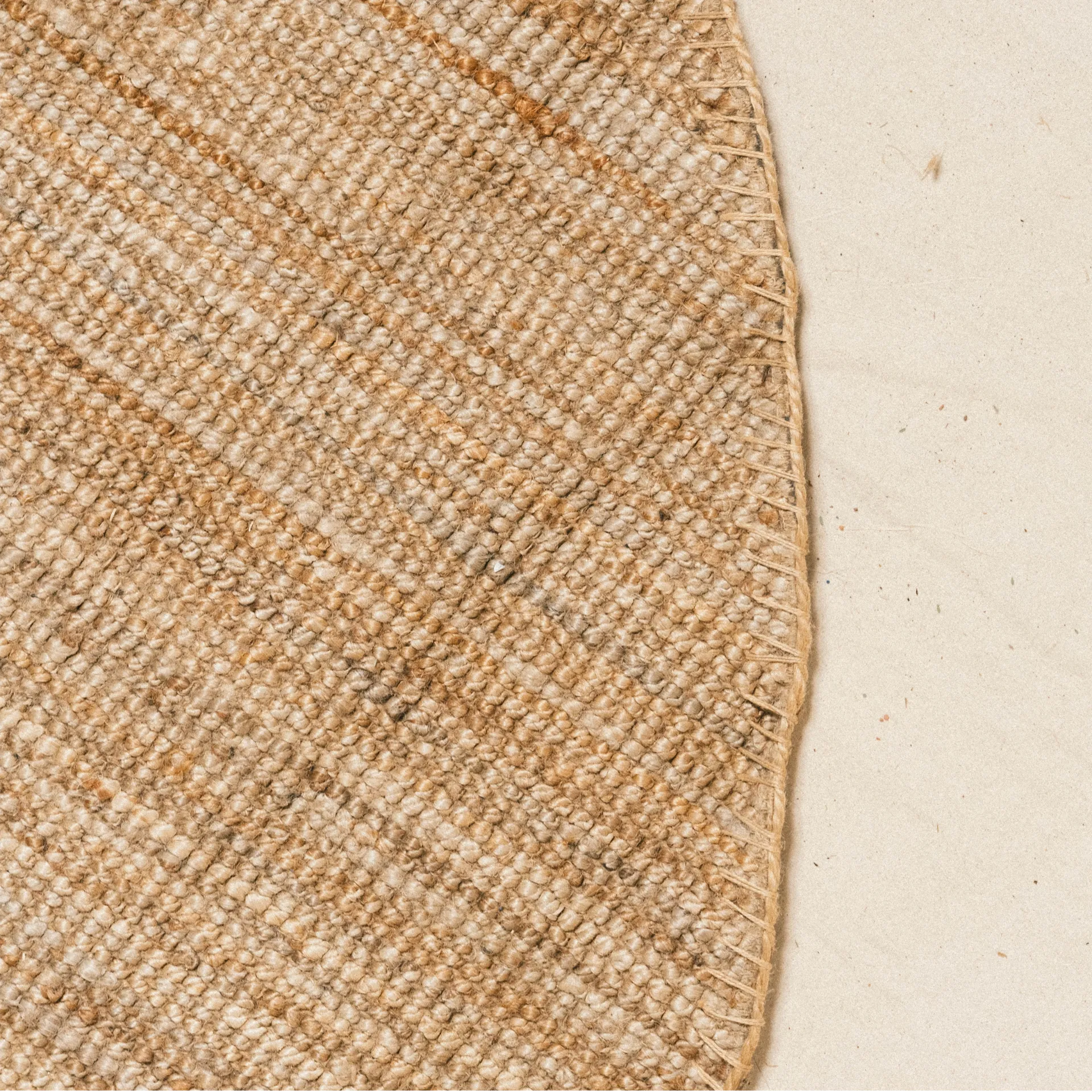 Jute Round Rug - Central